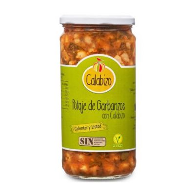 Potaje Garbanzos con Calabizo Vegan 720g Calabizo