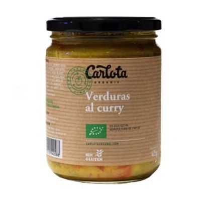 Bio Gluten-Free Curry Vegetables 425g Carlota Organic