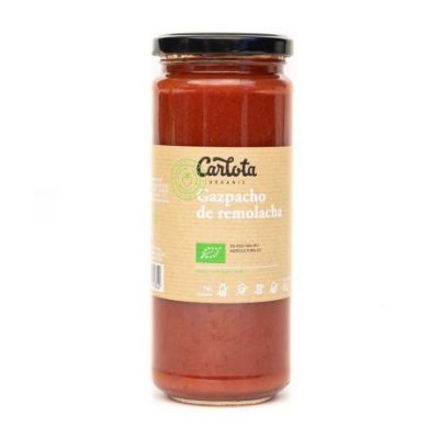 Organic Beet Gazpacho 450g Carlota Organic