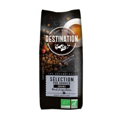 Organic Robusta Arabica Selection Coffee Beans 1kg Destination