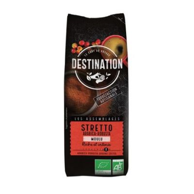 Cafe Molido Stretto Italiana Bio 250g Destination