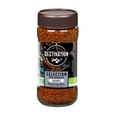 Organic Arabica Soluble Coffee 100g Destination