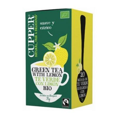 Infusion de Te Verde con Limon Bio 20inf Cupper