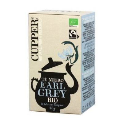 Te Negro Earl Grey Bio 20inf Cupper