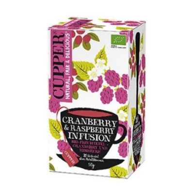 Infusion Arandano y Frambuesa Bio 20inf Cupper