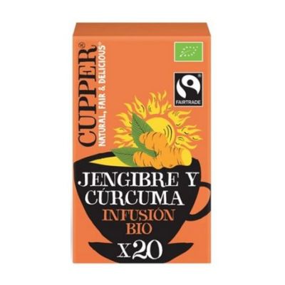 Ginger and Curuma Bio Infusion 20inf Cupper