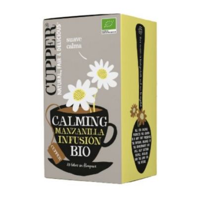 Manzanilla Infusion Bio 20 bolsitas Cupper