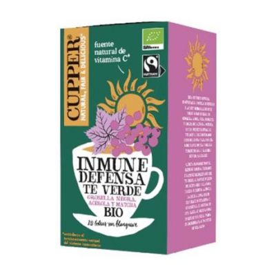 Green Tea Immune Defense Infusion Bio 20 Cupper sachets