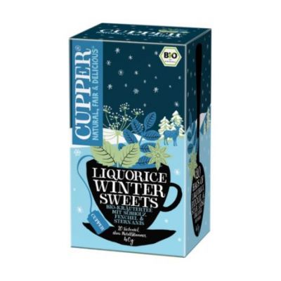 Winter Liquorice Infusion Bio 20bolsitas Cupper
