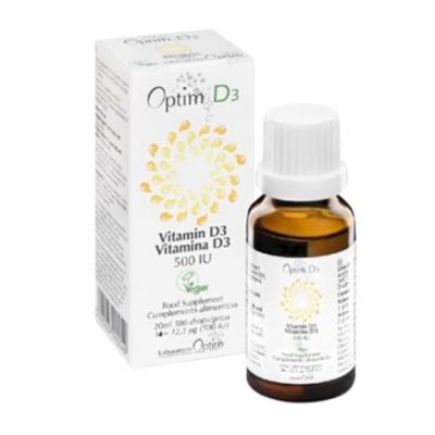 Vitamina-D3 Gotas 20ml Optim