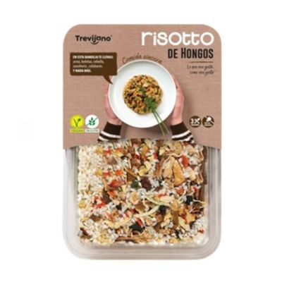 Risotto de Hongos deshidratado SinGluten Vegan 280g Trevijano
