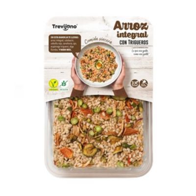Arroz Integral con Trigueros SinGluten Vegan 250g Trevijano