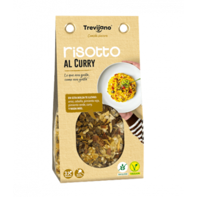 Risotto al Curry SinGluten Vegan 280g Trevijano