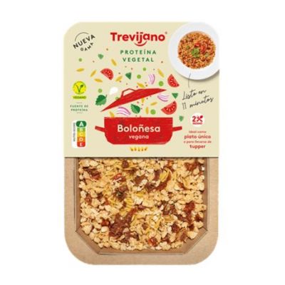Pasta Boloñesa Vegan 200g Trevijano