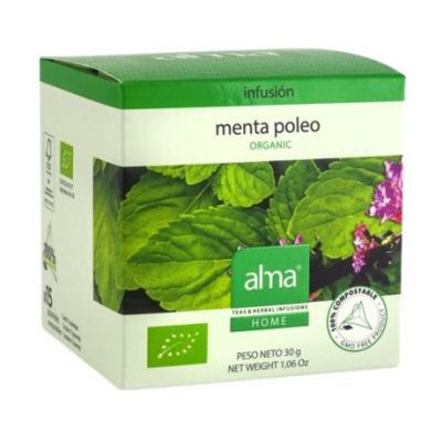 Mint Infusion Pennyroyal Eco 15 Piramides Alma