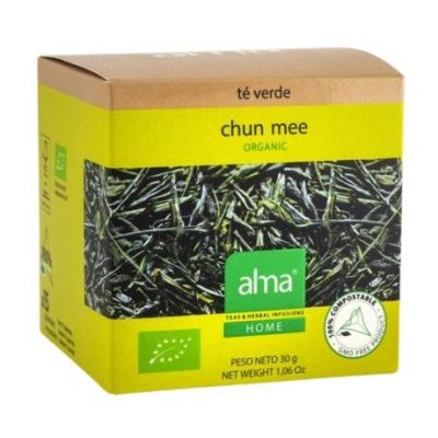 Green Tea Infusion Chun Mee Eco 15 Alma Pyramids