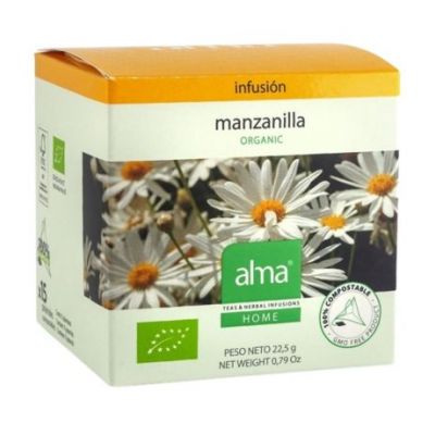 Tisana Manzanilla SinGluten Eco 15 Piramides Alma