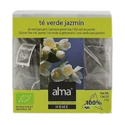 Jasmine Green Tea Gluten Free Vegan 15 Pyramids Alma