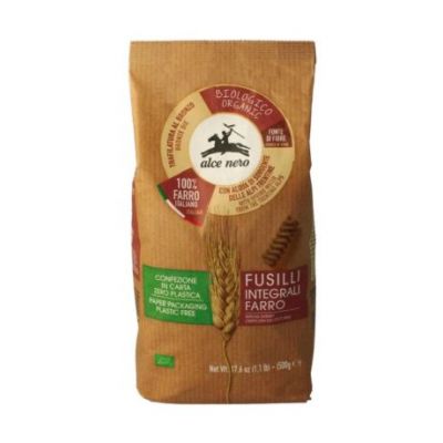 Fusilli de Espelta Integral Bio 500g Alce Nero