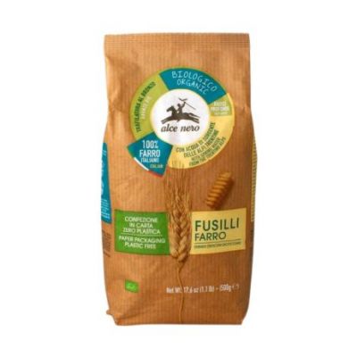 Fusilli de Espelta Bio 500g Alce Nero