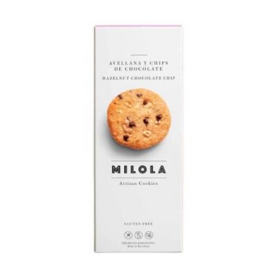Hazelnut Cookies and Gluten-Free Chocolate Chips 140g Milola