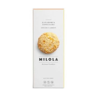 Galletas Zanahoria Especiada SinGluten 140g Milola