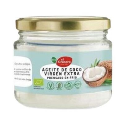 Organic Extra Virgin Coconut Oil 200ml El Granero Integral