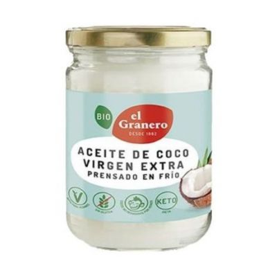Organic Extra Virgin Coconut Oil 400ml El Granero Integral