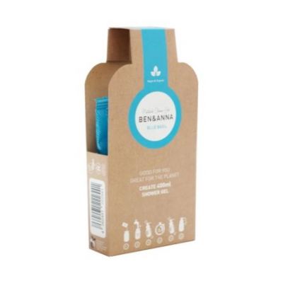 Gel doccia scaglie secche al basilico blu 2x20g Ben Anna