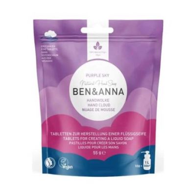 Jabon Manos Purple Sky Tabletas 55g Ben Anna