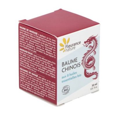 Chinesischer Bio-Massagebalsam 30 ml Fleurance Nature