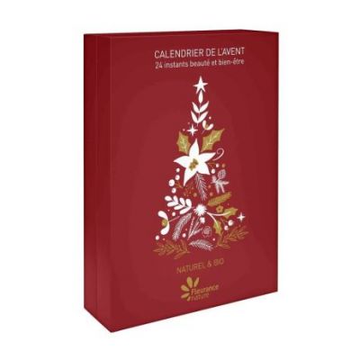 Calendario de Adviento Rojo Bio 1ud Fleurance Nature