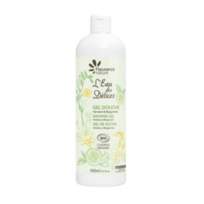 Bio-Duschgel aus Eisenkraut und Bergamotte, 500 ml, Fleurance Nature