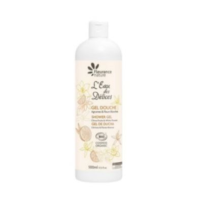 Bio-Duschgel mit Zitrusfrüchten und weißen Blüten, 500 ml, Fleurance Nature