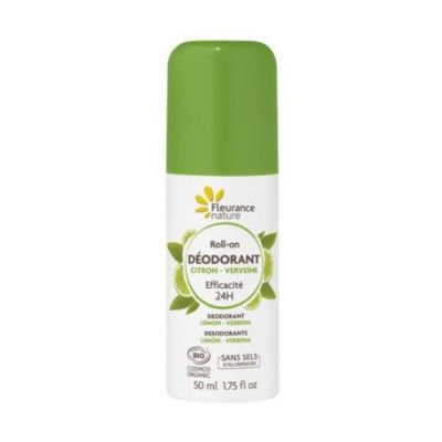 Bio-Deodorant mit Zitronenverbene zum Aufrollen, 50 ml, Fleurance Nature