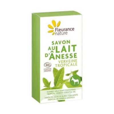 Eselsmilchseife, ätherisches Eisenkrautöl, Exotica Bio, 100 g, Fleurance Nature