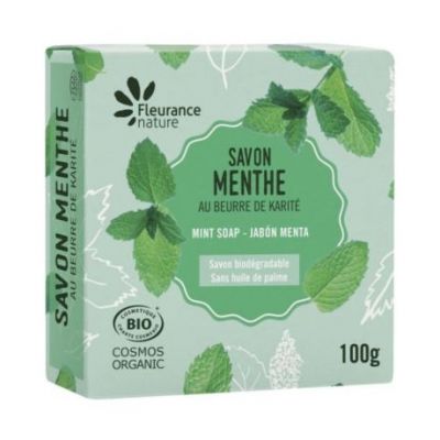 Bio-Seife mit Minzduft, 100 g, Fleurance Nature