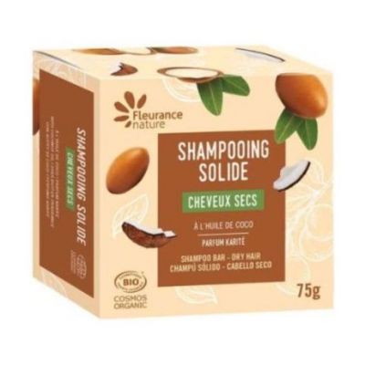 Shampoo Solido Secco Biologico 75g Fleurance Nature