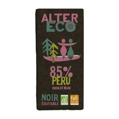 Chocolate Negro Peru 85 Bio 100g Altereco