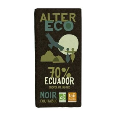 Chocolate Negro Ecuador 70 Bio 100g Altereco