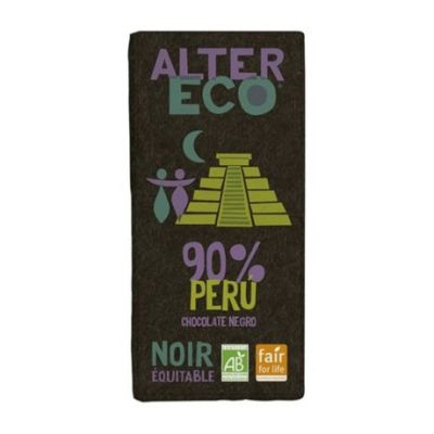 Chocolate Negro de Peru 90 Bio 100g Altereco