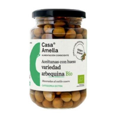 Organic Arbequina Olives from Priorat 220g Casa Amella