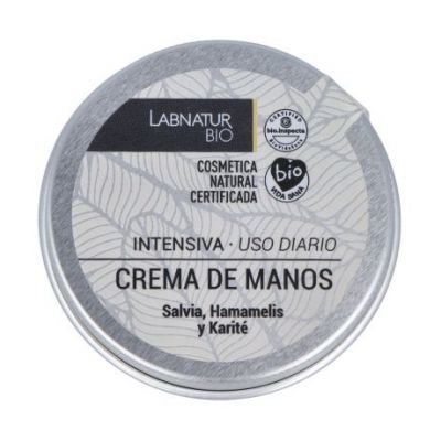 Crema de Manos Intensiva Salvia, Hamamelis y Karite Bio Vegan 50ml Labnatur