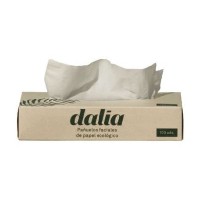Mouchoirs écologiques non blanchis 150 unités Dalia