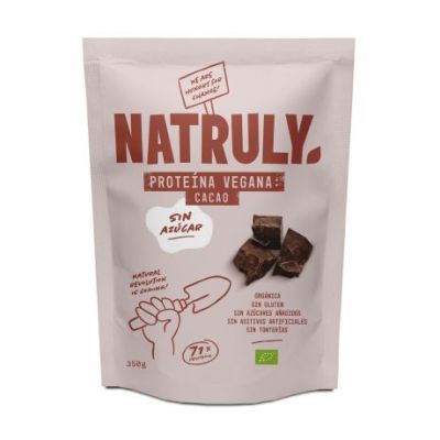 Proteina de Cacao SinGluten Bio Vegan 350g Natruly