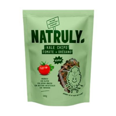 Kale Chip Tomato and Oregano Raw Gluten Free Vegan 30g Natruly