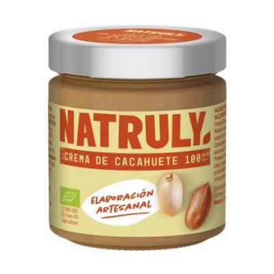 Crema Cacahuete Eco SinGluten 200g Natruly