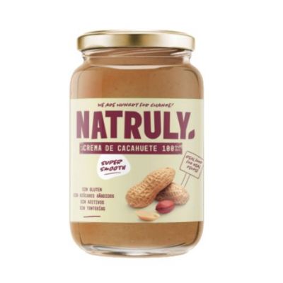 Crema Cacahuete Smoothly SinGluten 500g Natruly
