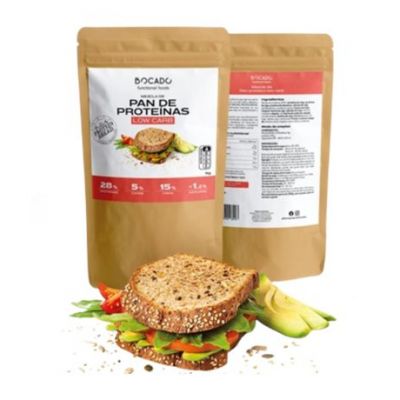 Mezcla de Pan de Proteinas Lowcarb 1kg Bocado