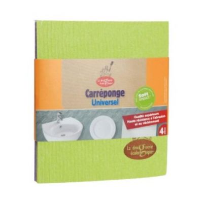 Bayetas de Celulosa Algodon 4ud La Droguerie Ecologique